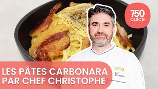 La meilleure façon de Réussir les pâtes carbonara  750g [upl. by Ynned921]