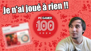 Je regarde le Top 100 JV de PC Gamer 😲 [upl. by Adiv]