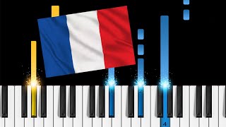 La Marseillaise  National Anthem of France  Piano Tutorial [upl. by Friedrick]