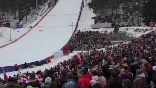 Gregor Schlierenzauer 201m Oberstdorf 050217 Quali Sturz [upl. by Sofko]