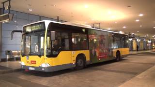 Busse in Berlin Steglitz Haltestelle Kreisel  BVG Citaro MAN Volvo 1080p [upl. by Anileme]