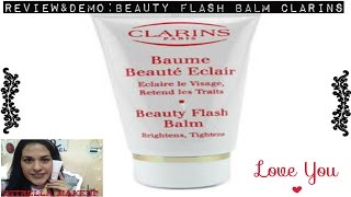 REVIEW amp DEMOBEAUTY FLASH BALM CLARINS [upl. by Zulch]