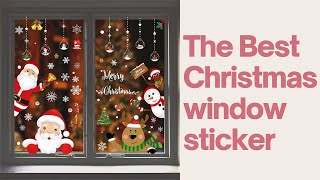 The Best Christmas Window Sticker [upl. by Ynaffital253]