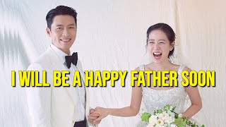 HYUN BIN SHARED THAT HE IS VERY HAPPY TO BECOME A FATHER SOON [upl. by Dutch456]