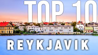 10 BEST Things To Do In Reykjavik  Reykjavik Travel Guide [upl. by Ahseniuq301]