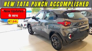 Tata Punch Accomplished 2024 Model Update ✅ Tata Punch Accomplished  nitin ghule [upl. by Asiul759]