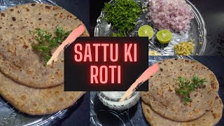 Sattu Ki Roti  Easy Recipe  Mamtas Rasoi [upl. by Harms]