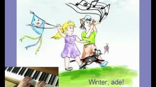 Winter ade  Deutsches Kinderlied [upl. by Prosperus]