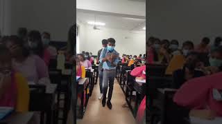 Physically fit song  College boys classroom dance video [upl. by Fotinas]