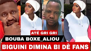 BOUBA BOXE BIGUINI DIMINA BI DÈ FANS ATÉ GRI GRI [upl. by Bunde]