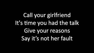 Timeflies  Call your Girlfriend Lyrics [upl. by Fanni658]