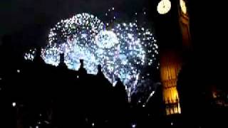 Fireworks 2012 London at Big Ben [upl. by Adihaj]