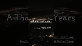 A Thousand years gayageum byeongchang ver Gayageum gayageumbyeongchang athousandyears [upl. by Irt]