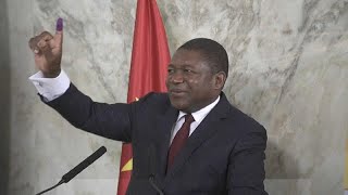 Filipe Nyusi confirmado presidente [upl. by Doownel]