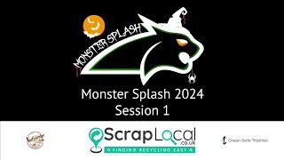 Monster Splash 2024  Session 1 [upl. by Gorrono]