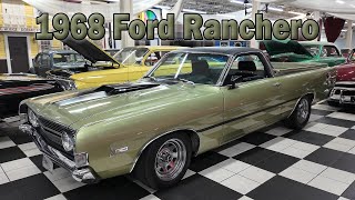 1968 Ford Ranchero 428 Cobra Jet at Classic Rides and Rods [upl. by Hephzibah]