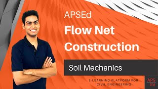 Construction of Flow Net  Soil Mechanics [upl. by Truscott126]