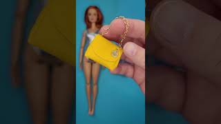 Miniature Doll clothes  Barbie clothes shorts barbieclothes diy handmade [upl. by Poirer100]