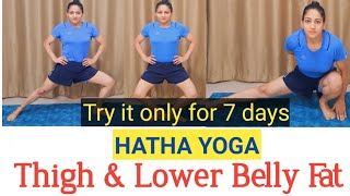 Lose Thigh and Lower Belly Fat workout by Gatello gatelloworkout gatellothighworkout [upl. by Nirak]