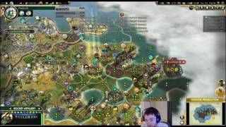 Game 417 5 Deity AI vs Filthy Permanent War Shoshone Part 15 [upl. by Lazos969]