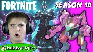 Fortnite Season 10 Reveiw with HobbyPigTV [upl. by Nnylyaj]