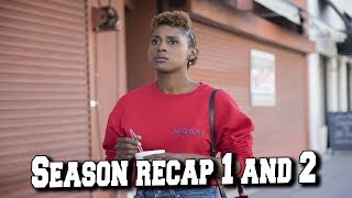 Insecure Seasons 1 and 2 Quick Recap Also whats NEW [upl. by Olimreh]