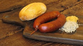 How to Make Polish Sausage Kransky Sausage and Kielbasa Krakowska [upl. by Otinauj591]