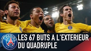 LES 67 BUTS A LEXTERIEUR DU QUADRUPLE [upl. by Airol]