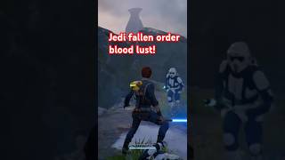 JEDI FALLEN ORDER BLOOD LUSTS Strom troopers cant handle one light saber starwarsjedisurvivor [upl. by Hardan]