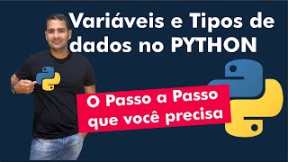 Como declarar variáveis e os tipos de dados no Python [upl. by Ennasor]