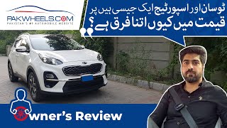 Kia Sportage FWD  Owners Review  Ali Haider Journalist  PakWheels [upl. by Frieda]