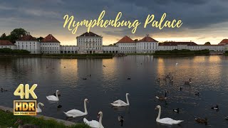 Nymphenburg Palace Walking Tour in Winter  PT 1  ENTRANCE  Munich  Germany  4K HDR [upl. by Ellehcram]