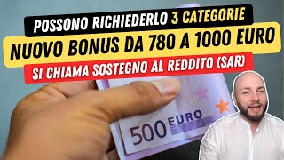 📣 Bonus SOSTEGNO AL REDDITO 2023 possono richiederlo anche RDC [upl. by Dorotea955]