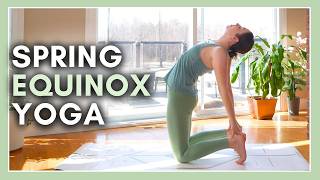 30 min Spring Equinox Yoga  Awakening The Heart [upl. by Huda]