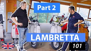 Lambretta 101 Part 2 🛵💡 The most important models in detail English [upl. by Gottuard]