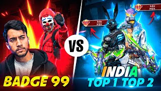 TOP INDIAS SHOTGUN M1014 LEGENDS VS BADGE99 🔥 Intense Match [upl. by Haikezeh756]