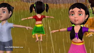 Vana Vana Vallappa  3D Animation Telugu Rhymes for children with lyrics [upl. by Merrel]