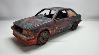 Restoration Ford Escort MK3 RS1600i [upl. by Aerdnaid772]