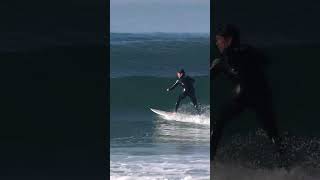 Fun run of waves in Huntington Beach [upl. by Anelahs]