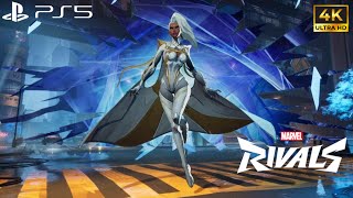 MARVEL RIVALS CLOSE BETA  STORM GAMEPLAY PS5 4K  THEKINGZUNO [upl. by Nnairac]