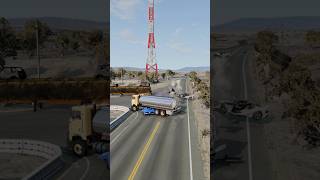 Realistic Highway Car Crashes 63  beamngdrive [upl. by Setiram]