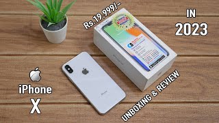 iPhone X Unboxing in 2023 🔥 REVIEW  Buying iPhone X In 2023 Worth It  Hindi [upl. by Valerio608]