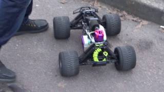 La SAVAGE HPI RC de Chems  Amazing  Voiture thermique radiocommandée [upl. by Esinehc703]