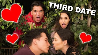 THE THIRD DATE  Merrell Twins ft Alex Wassabi and Aaron Burriss [upl. by Yelad163]