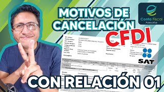 ►🔥Cancelar Facturas🔥 “01 Comprobantes emitidos con errores CON RELACIÓN”  CASO PRACTICO🔥 [upl. by Aidnyc]