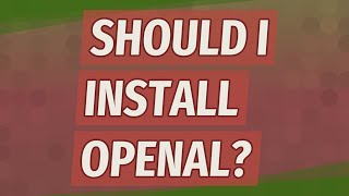 Should I install OpenAL [upl. by Inoek443]