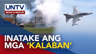 PAF jets binomba ang mga kalaban at ipinamalas ang skills sa territorial defense demo [upl. by Fronnia]