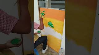 Painting proyashchattogram painting specialchild creativework [upl. by Orren986]