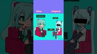 Meet the M Gacha life 2 comparison  original by channelcaststation gachaedit gachalife2meme [upl. by Lexa]