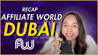 Affiliate World Dubai 2024 recap chi tiết và Quà tặng Crystal Tú Nguyên MMO [upl. by Eiramyma]